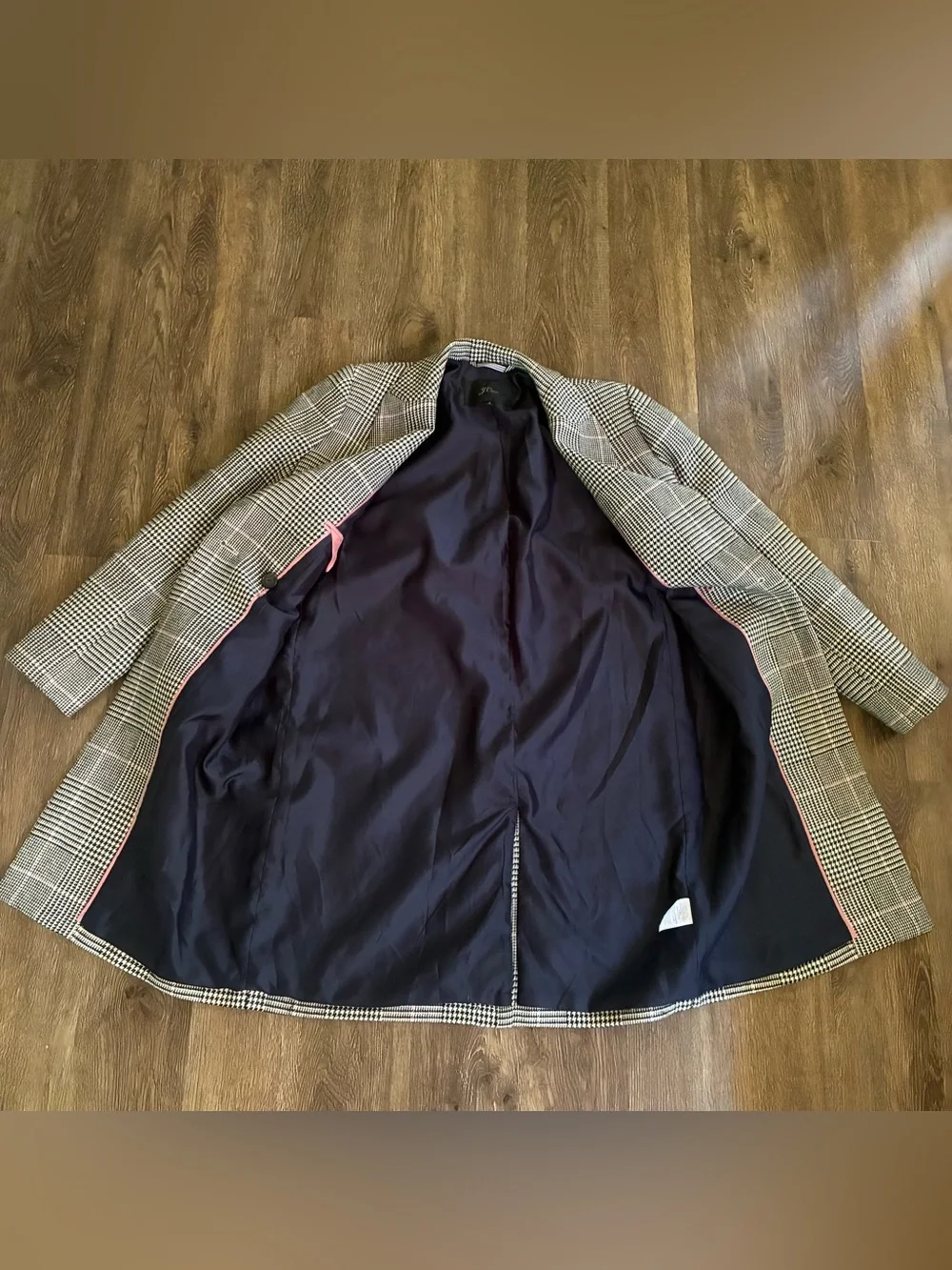 J. Crew Glen Plaid Daphne Topcoat